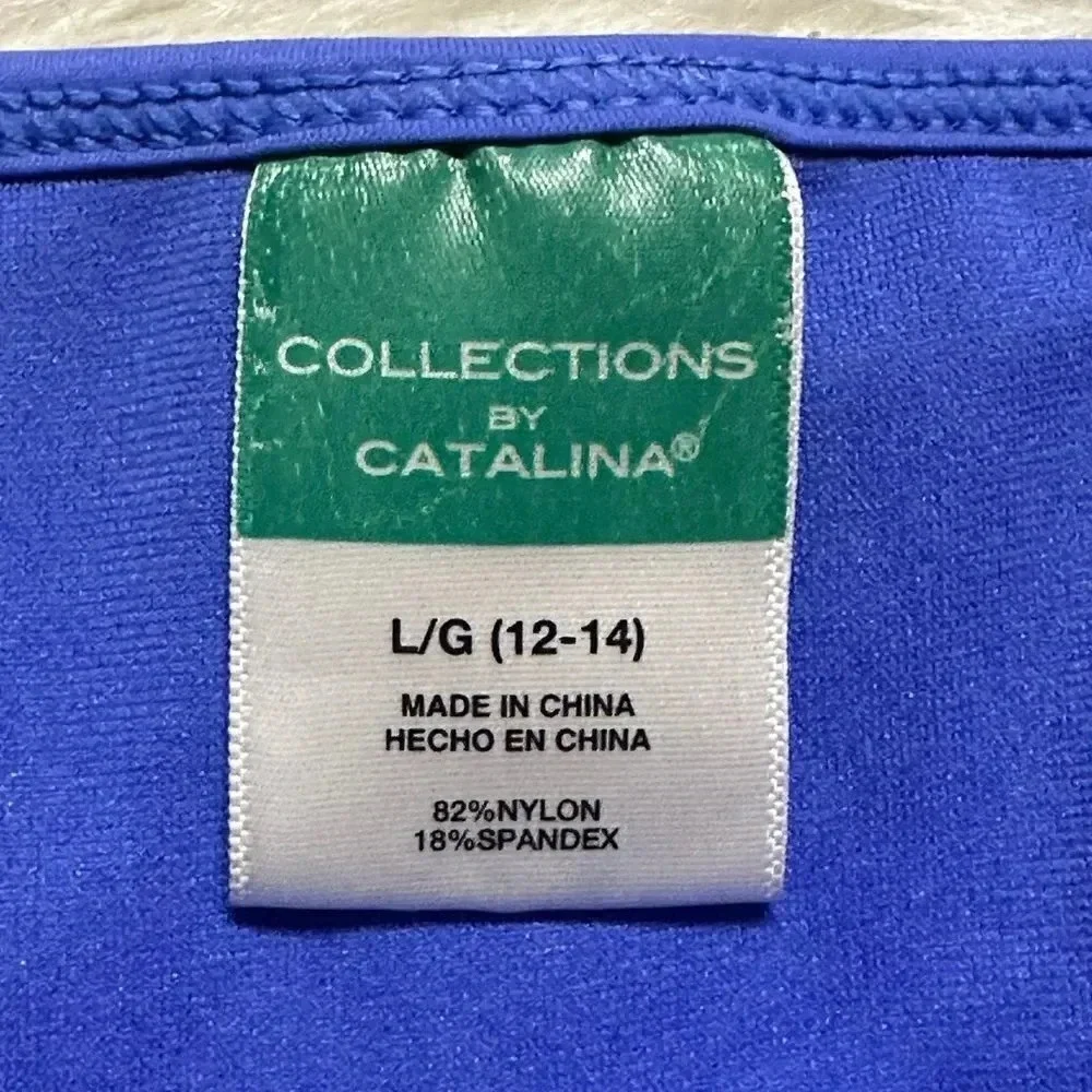 Collections By Catalina Blue Bikini Bottom - Picture 4 of 4